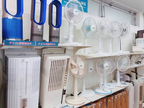 扇風機　中古のエアコン　安い