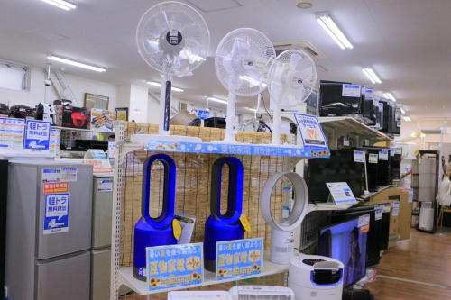扇風機　中古の羽なし扇風機　中古