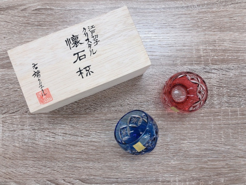 千葉　市川　船橋　江戸川　墨田　葛飾　幕張　中古　食器　買取の切子グラス　