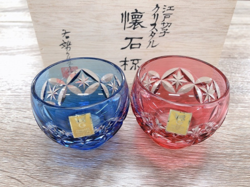 切子グラス　のKAGAMI CRYSTAL　カガミクリスタル