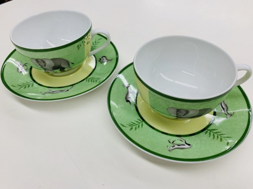 千葉　市川　船橋　江戸川　墨田　葛飾　幕張　中古チャイルドシートのカップ＆ソーサー　中古