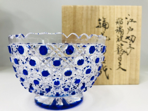 千葉 市川 船橋 江戸川 墨田 葛飾 幕張 中古 食器 買取の江戸切子