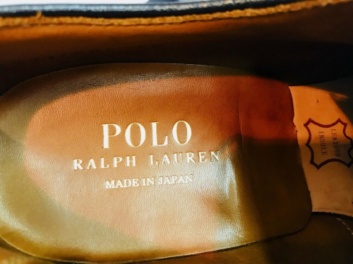 ビジネスシューズ　中古のポロ　ラルフローレン