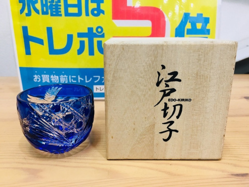 和食器の江戸切子
