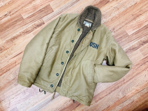 Buzz Rickson's　中古のN-1デッキジャッケット　中古