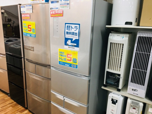生活家電の冷蔵庫