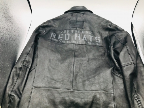 AVIREXのPATCHED RIDERS JACKET