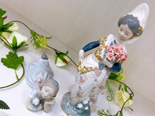 千葉　市川　船橋　江戸川　墨田　葛飾　幕張　食器　中古　買取のLLADRO　リヤドロ　陶器人形