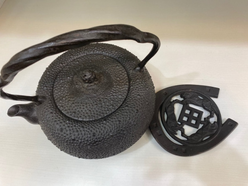 南部鉄器　鉄瓶の南部鉄器　中古