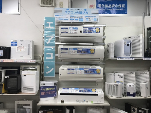 藤沢　夏物家電の藤沢　中古エアコン