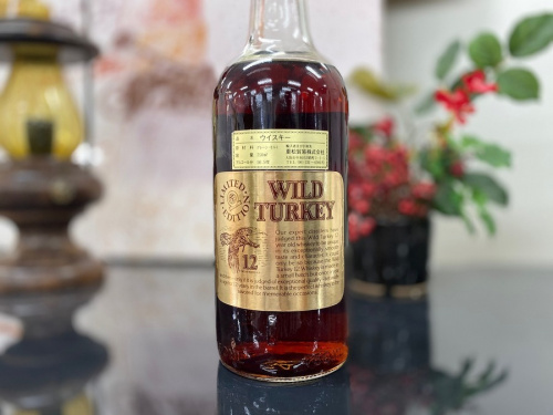 ワイルドターキー　ゴールドラベルのウイスキー　買取　千葉