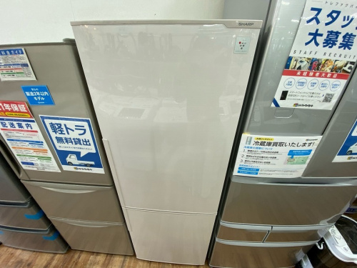SHARP　2ドア冷蔵庫の冷蔵庫　洗濯機　安い