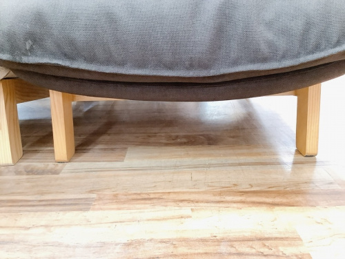 無印良品　家具の1人掛けソファー