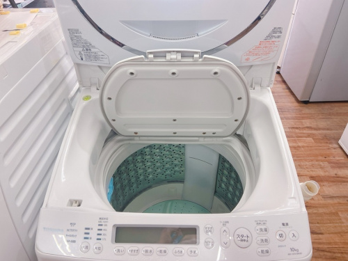 縦型洗濯乾燥機のTOSHIBA