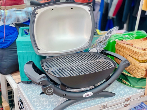 電気式グリル　アウトドアのweber　ウェーバー