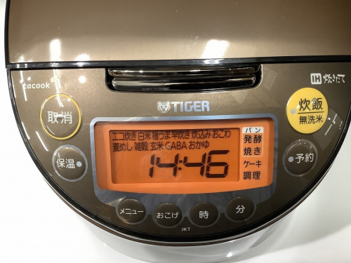 生活家電　中古　安いのTiger　タイガー　IH炊飯ジャー