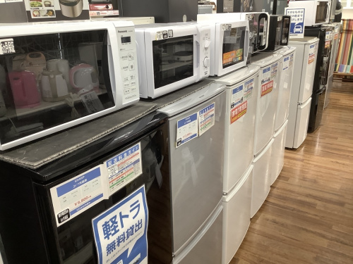 冷蔵庫　洗濯機　電子レンジ　市川の中古家電　市川　千葉　江戸川