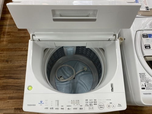 生活家電の全自動洗濯機　