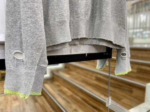 メンズ　ダメージスウェットのスウェット　トレーナー　セレクト