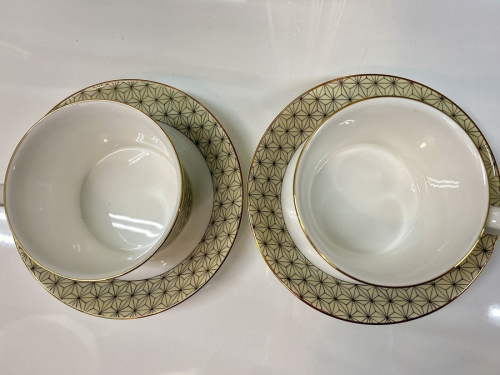 【レア美品】英国製　ウェッジウッド★サムライ★大きなボウル WEDGWOOD ウェッジウッド SAMURAI サムライ ティートリオ - メルカリ