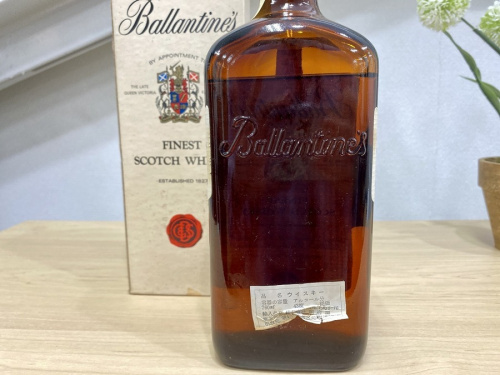 お酒　買取のスコッチ　バランタイン　ウイスキー