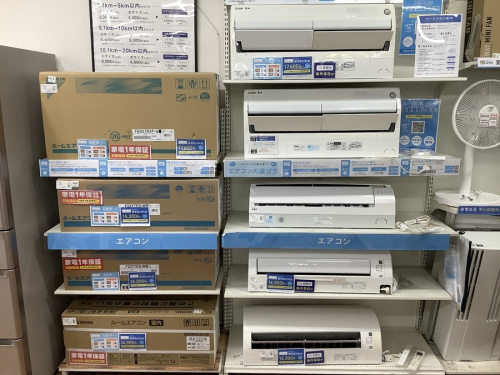 季節家電のエアコン