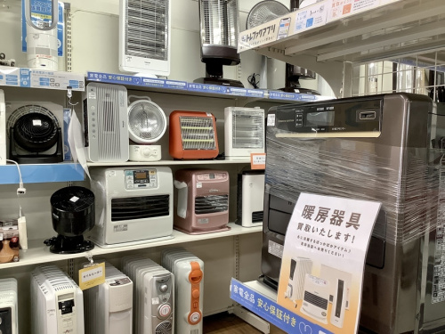 冬物家電の暖房