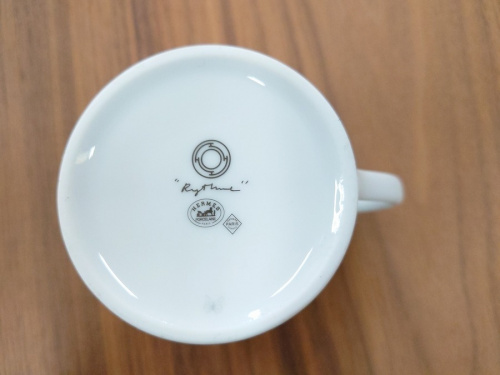 HERMESのカップ