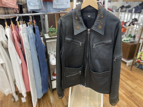 メンズファッションのレザー