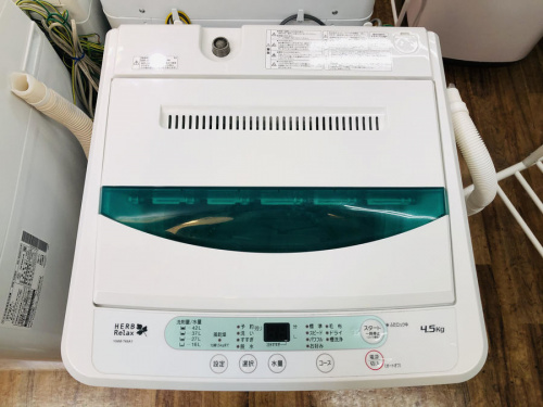 生活家電の洗濯機