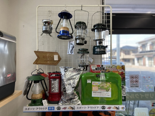 キャンプのギア