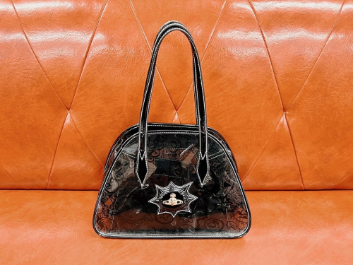 バッグのビニールハンドバッグ