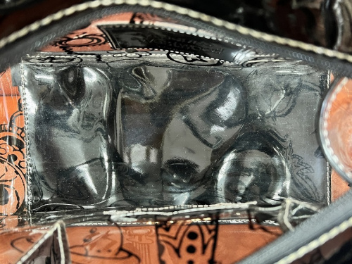 ビニールハンドバッグのヴィヴィアンウエストウッド