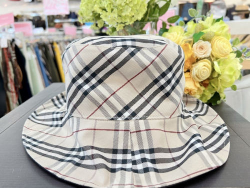 バケットハットのBURBERRY BLUE LABEL