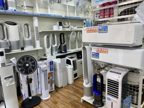 エアコンの扇風機