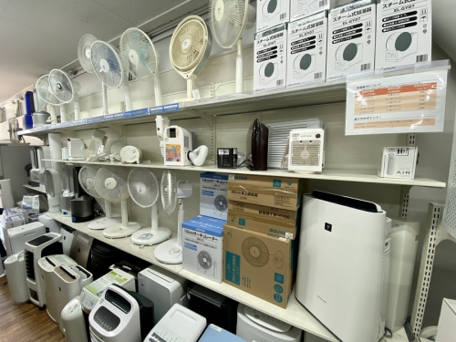 扇風機の除湿器