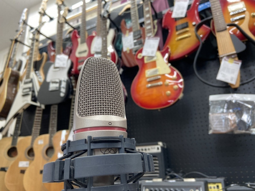 楽器のコンデンサーマイク