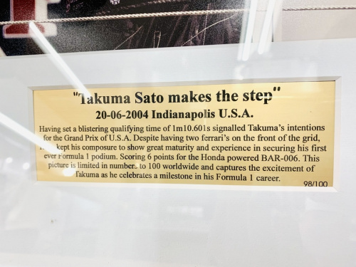 記念品のF1レーサー