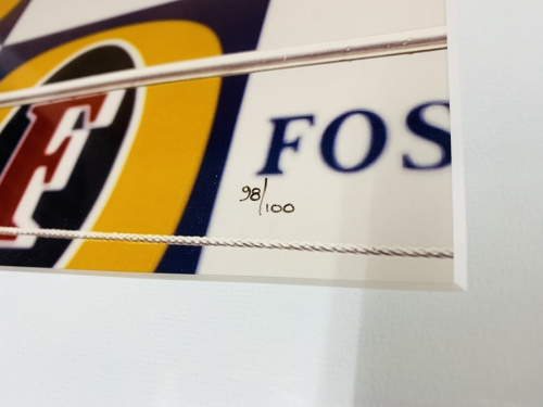 F1レーサーのアートフレーム