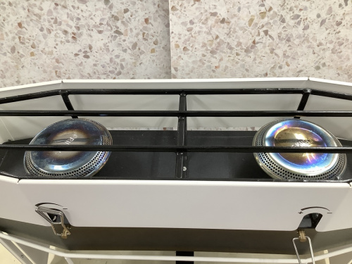 キャンプ用品のツーバーナー