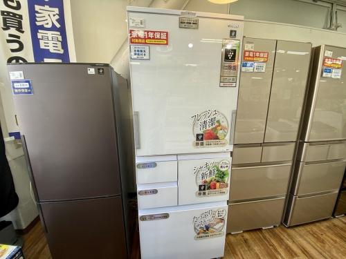 生活家電の冷蔵庫