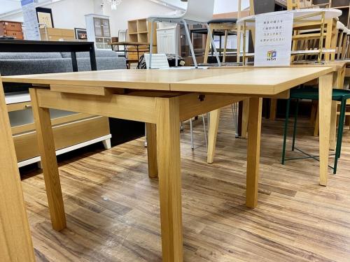 【希少】無印良品　エクステンションテーブル　タモ材 伸長式！】無印良品の木製エクステンションテーブルをご紹介！｜2022年