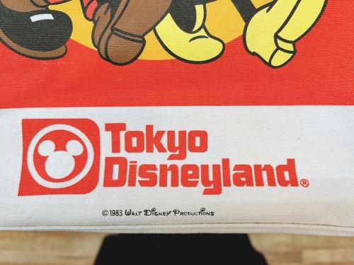 ショッパーデザイン♪】TokyoDisneyland25周年記念の復刻トート