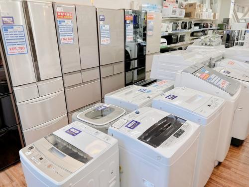 中古家電のレンジ