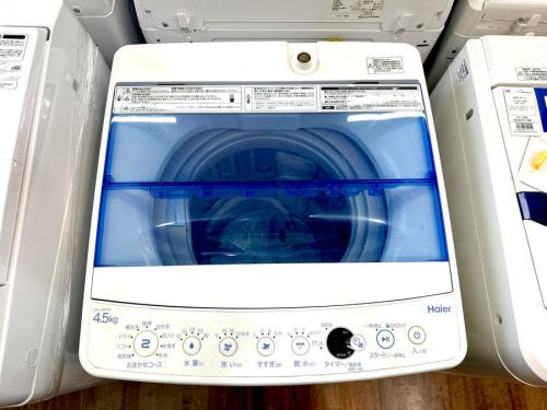 生活家電の洗濯機