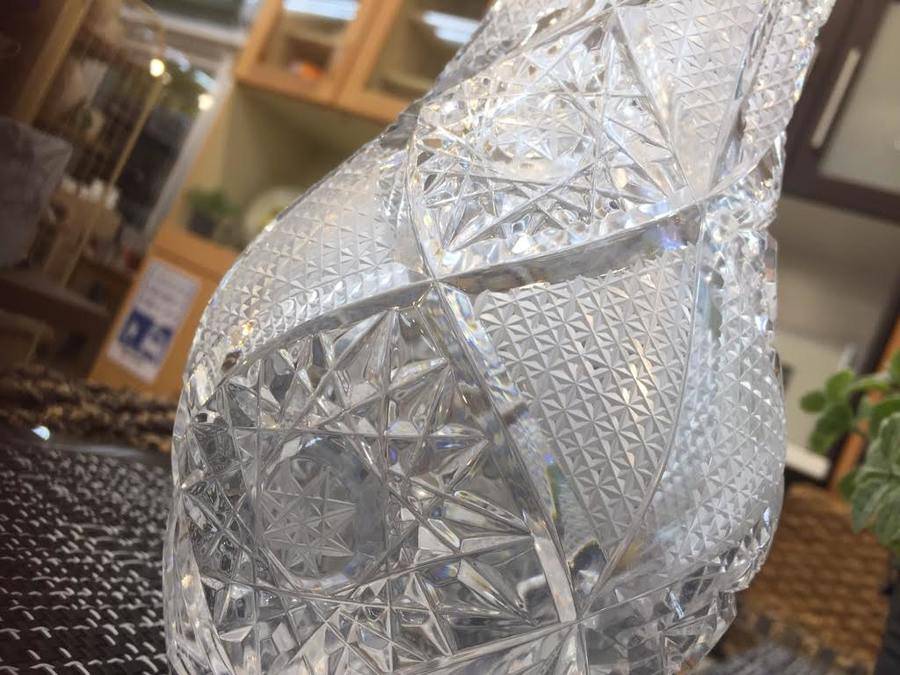 Bohemia Glass のフラワーベース 中世貴族の楽しみ！BOHEMIA GLASSをご紹介します！【名古屋徳重店