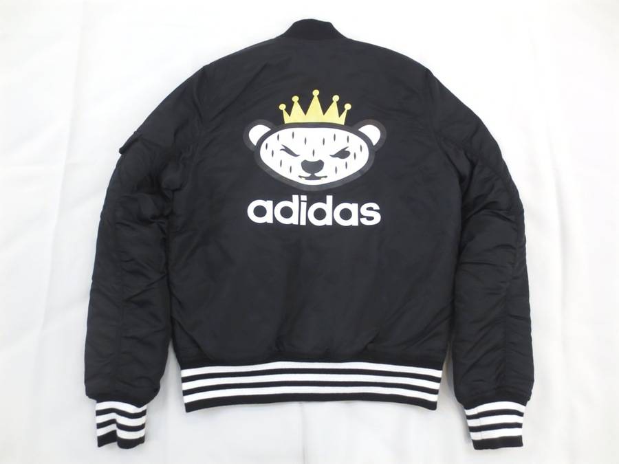 adidas originals by NIGO SATIN BEARのボンバージャケットが入荷に