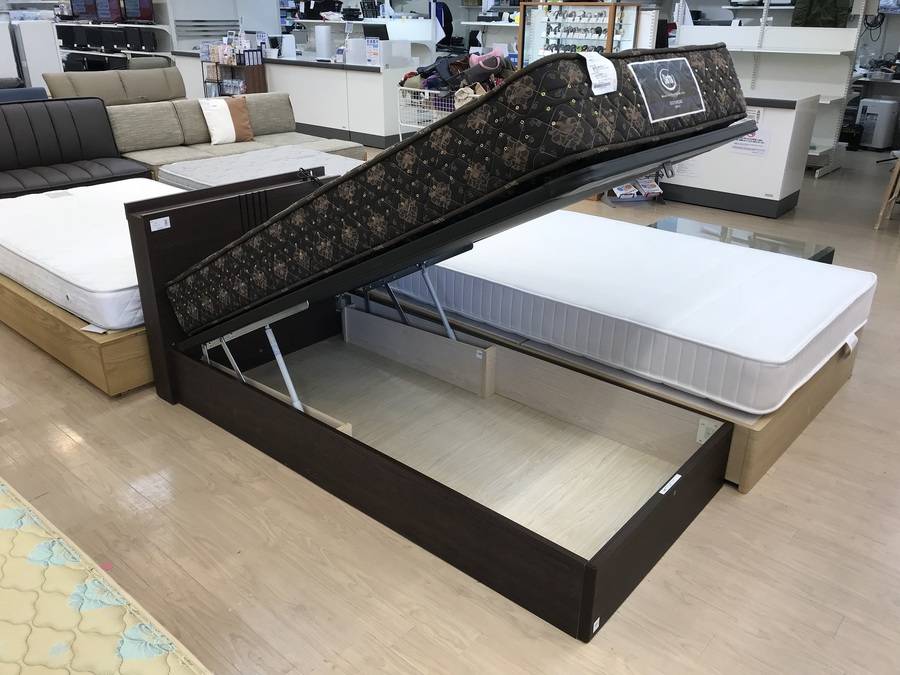 DREAMBED×Serta(ドリームベッド×サータ)の跳ね上げ式収納付シングルベッドが入荷致しました！！ [2018.01.26発行