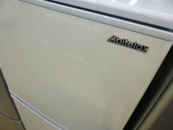【店舗引き取りのみ】動作確認、清掃済み‼️ ABITELAX AR-143E 138L 2ドア冷蔵庫 2020年製 NJ33 アビテラックス 冷蔵庫 2ドア 右開き 138L 直冷式 AR-143E-W