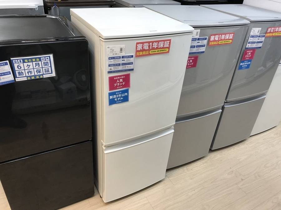 SHARP(シャープ)の2ドア冷蔵庫「SJ-D14B-W」をご紹介！｜2018年